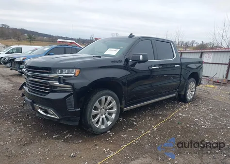 2021 Chevrolet Silverado 1500 4Wd Short Bed High Country из США, поврежденный, VIN 3GCUYHET2MG444932